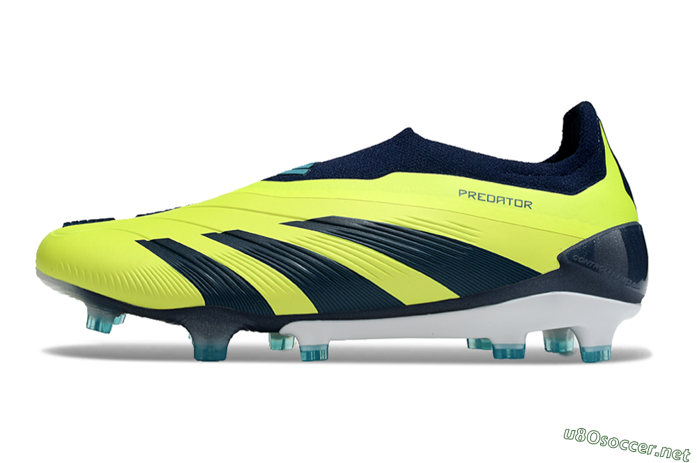 Men's Adidas Predator Accuracy+ FG Football Boots - Yellow/Blue/White 0