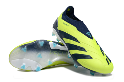 Men's Adidas Predator Accuracy+ FG Football Boots - Yellow/Blue/White