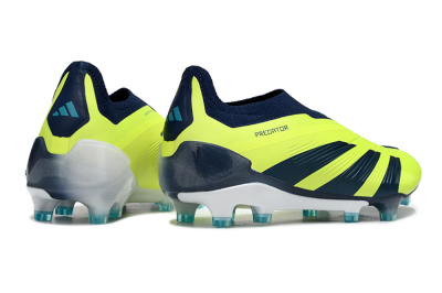 Men's Adidas Predator Accuracy+ FG Football Boots - Yellow/Blue/White