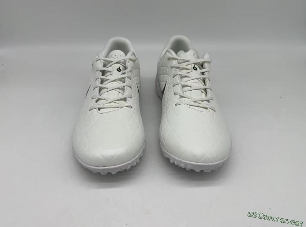 Men's Nike Tiempo Legend 10 Academy TF Football Shoes - White/Green