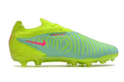 Men's Nike Phantom GX Elite FG Football Boots - Green/Yellow/Red