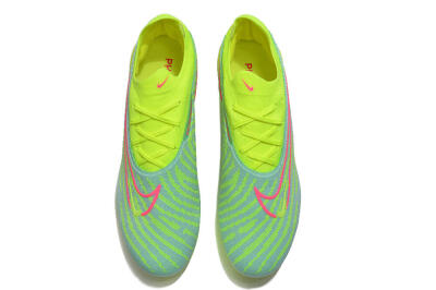 Men's Nike Phantom GX Elite FG Football Boots - Green/Yellow/Red
