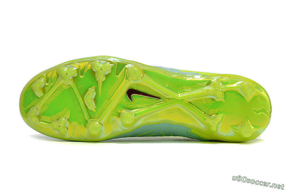 Men's Nike Phantom GX Elite FG Football Boots - Green/Yellow/Red 7