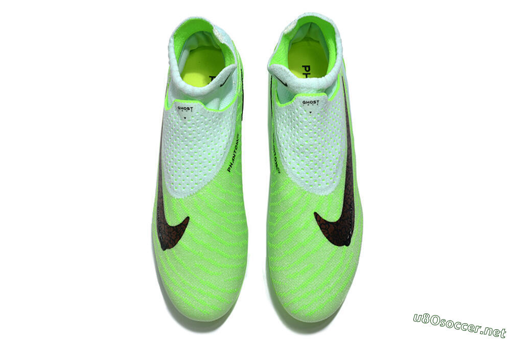 Men's Nike Phantom GX Elite FG Football Boots - Green/Brown/Black 5