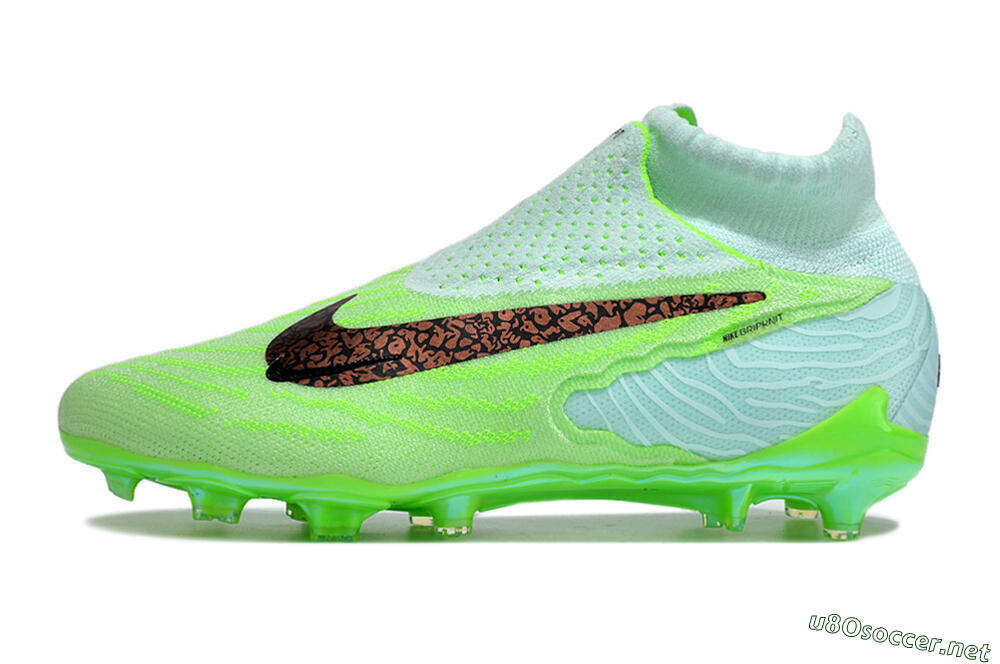 Men's Nike Phantom GX Elite FG Football Boots - Green/Brown/Black 0