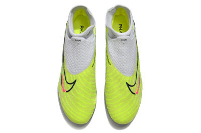 Men's Nike Phantom GX Elite FG Football Boots - Grey/Green/Pink
