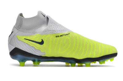 Men's Nike Phantom GX Elite FG Football Boots - Grey/Green/Pink