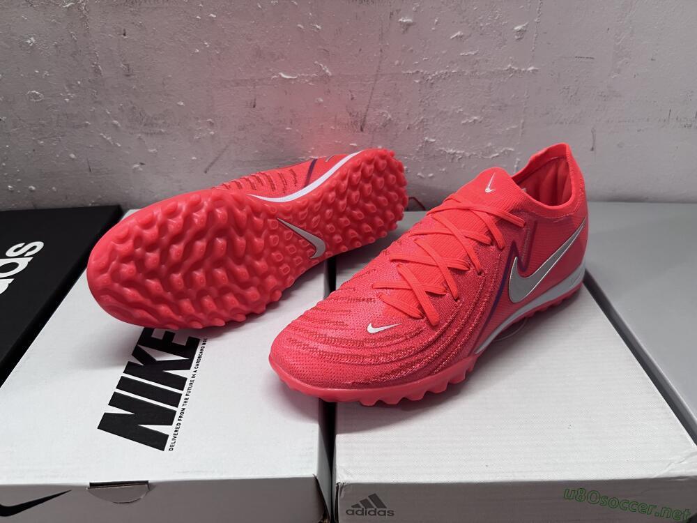 Men's Nike Phantom Luna 2 Elite TF Football Shoes - Red/Black/Blue/White