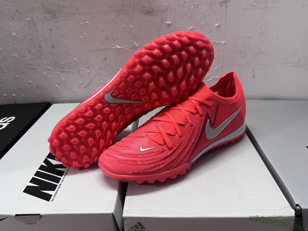 Men's Nike Phantom Luna 2 Elite TF Football Shoes - Red/Black/Blue/White