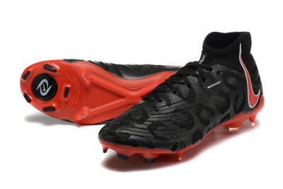 Men's Nike Phantom Luna Elite UN FG Football Boots - Black/White/Red