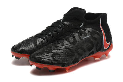 Men's Nike Phantom Luna Elite UN FG Football Boots - Black/White/Red
