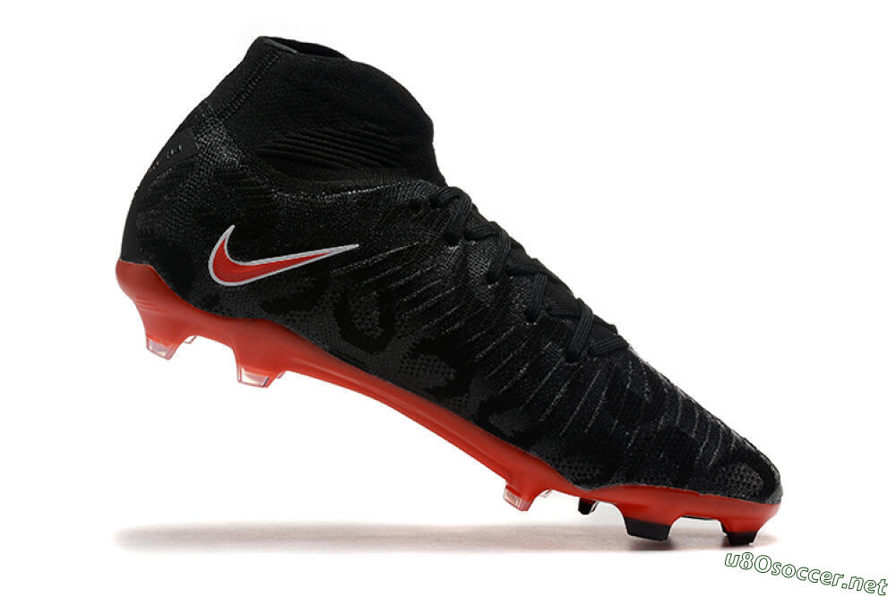 Men's Nike Phantom Luna Elite UN FG Football Boots - Black/White/Red 8