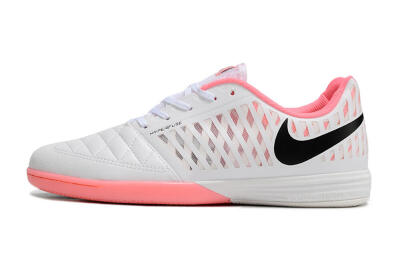 Unisex Nike Lunar Gato 2 IC Football Shoes - White/Pink/Black