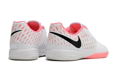 Unisex Nike Lunar Gato 2 IC Football Shoes - White/Pink/Black