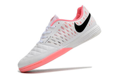 Unisex Nike Lunar Gato 2 IC Football Shoes - White/Pink/Black