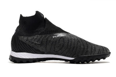 Unisex Nike Phantom GX Elite DF Black Pack TF Football Shoes - Black/White/Orange