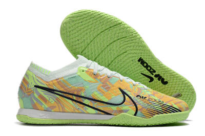 Unisex Nike Air Zoom Mercurial Vapor 15 Elite IC Football Shoes - Green/Orange/Black