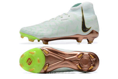 Men's Nike Phantom Luna Elite United Golden Pack FG Football Boots - Jade/Black/Gold