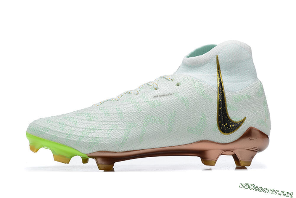 Men's Nike Phantom Luna Elite United Golden Pack FG Football Boots - Jade/Black/Gold 0