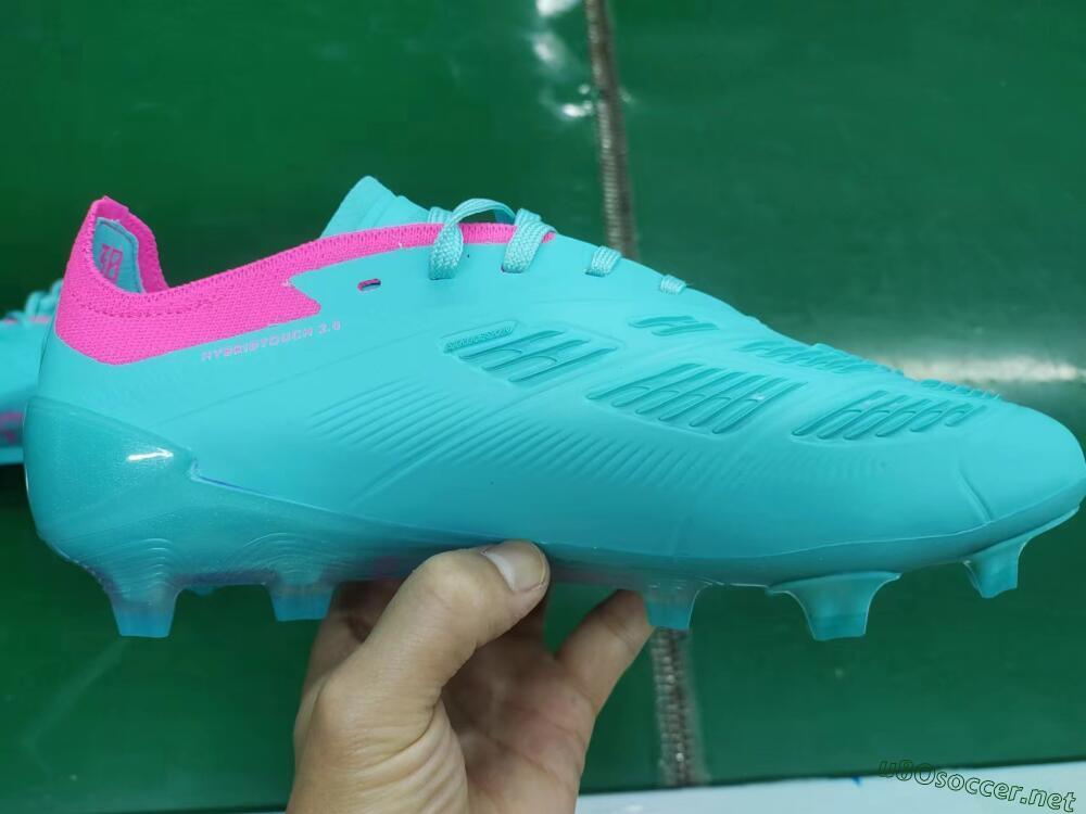 Men's Adidas Predator Accuracy FG Football Boots - Jade/Pink/Purple