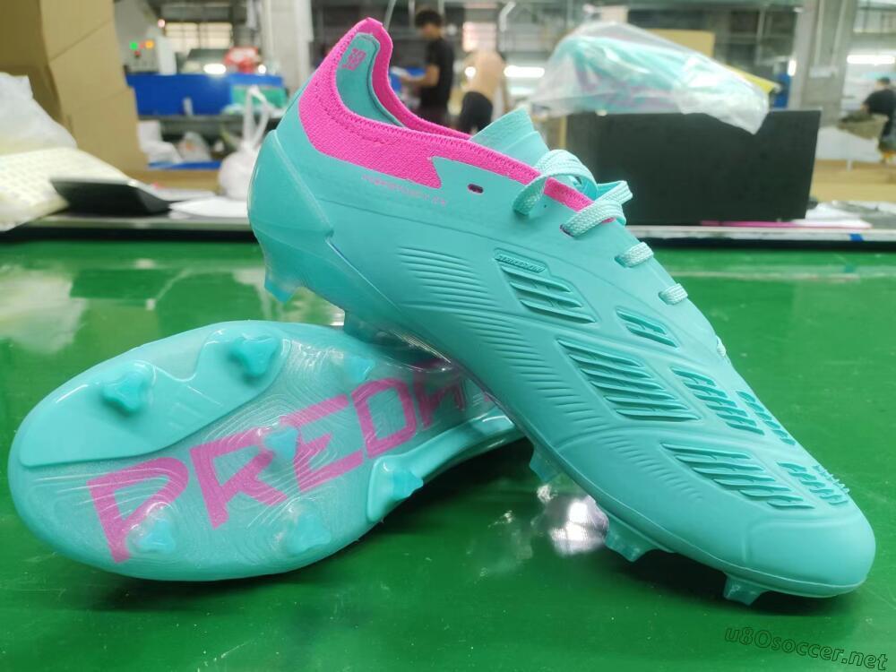 Men's Adidas Predator Accuracy FG Football Boots - Jade/Pink/Purple