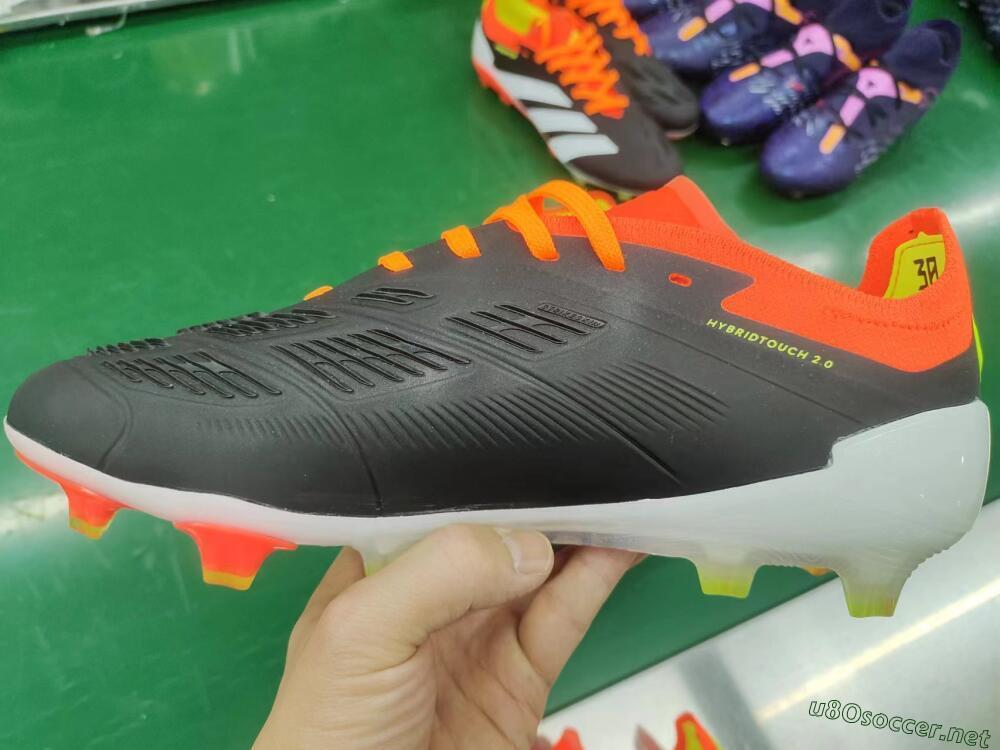 Men's Adidas Predator Elite FG Football Boots - Black/White/Pink