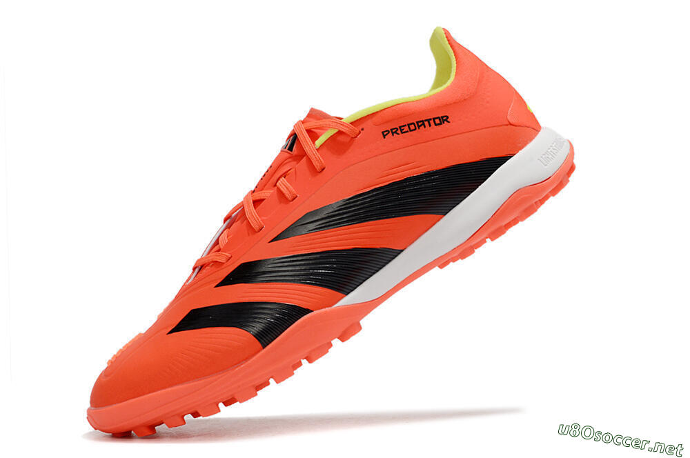 Men's Adidas Predator 24 Elite TF Football Shoes - Red/Black/White 5
