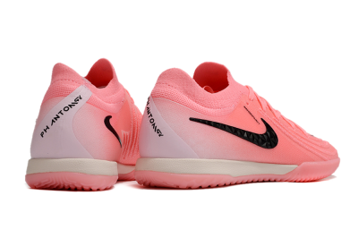 Men's Nike Phantom GX 2 Elite IC Football Shoes - Pink/Black/White