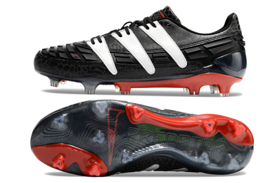 Men's Adidas Predator Accelerator 94 FG Football Boots - Black/White/Red