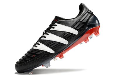Men's Adidas Predator Accelerator 94 FG Football Boots - Black/White/Red