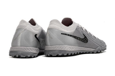 Men's Nike Phantom GX 2 Elite TF Football Shoes - Grey/Black