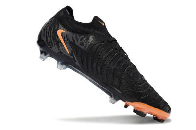 Men's Nike Phantom Luna Elite NU FG Football Boots - Black/Grey/Orange
