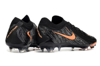 Men's Nike Phantom Luna Elite NU FG Football Boots - Black/Grey/Orange