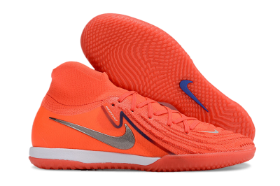 Men's Nike Phantom Luna Elite NU IC Football Shoes - Red/Silver/White