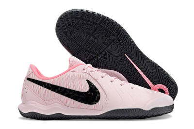 Men's Nike Tiempo Legend 10 Academy IC Football Shoes - Pink/Black
