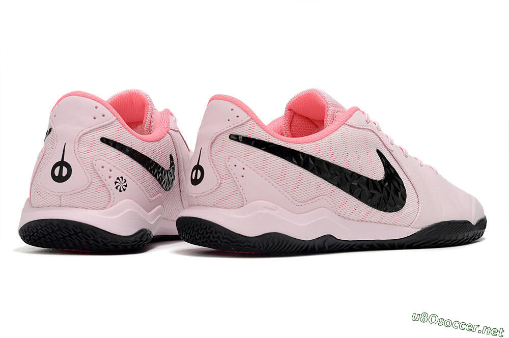 Men's Nike Tiempo Legend 10 Academy IC Football Shoes - Pink/Black 6