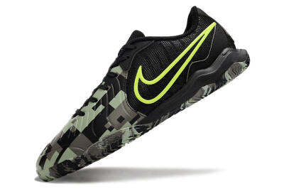 Men's Nike Tiempo Legend 10 Academy IC Football Shoes - Camo/Black/Yellow