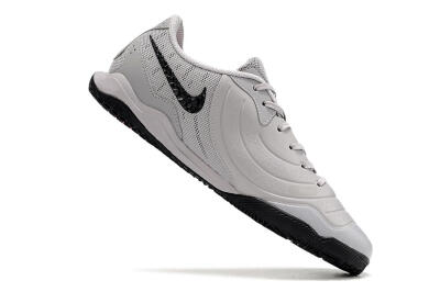 Men's Nike Tiempo Legend 10 Academy IC Football Shoes - Grey/Black/Pink