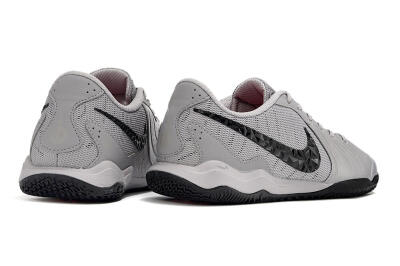 Men's Nike Tiempo Legend 10 Academy IC Football Shoes - Grey/Black/Pink