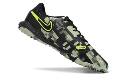 Men's Nike Tiempo Legend 10 Academy TF Football Shoes - Camo/Yellow