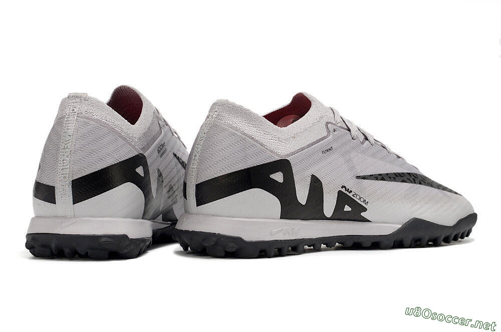 Men's Nike Air Zoom Mercurial Vapor 15 Elite TF Football Shoes - Grey/Black/Pink 6