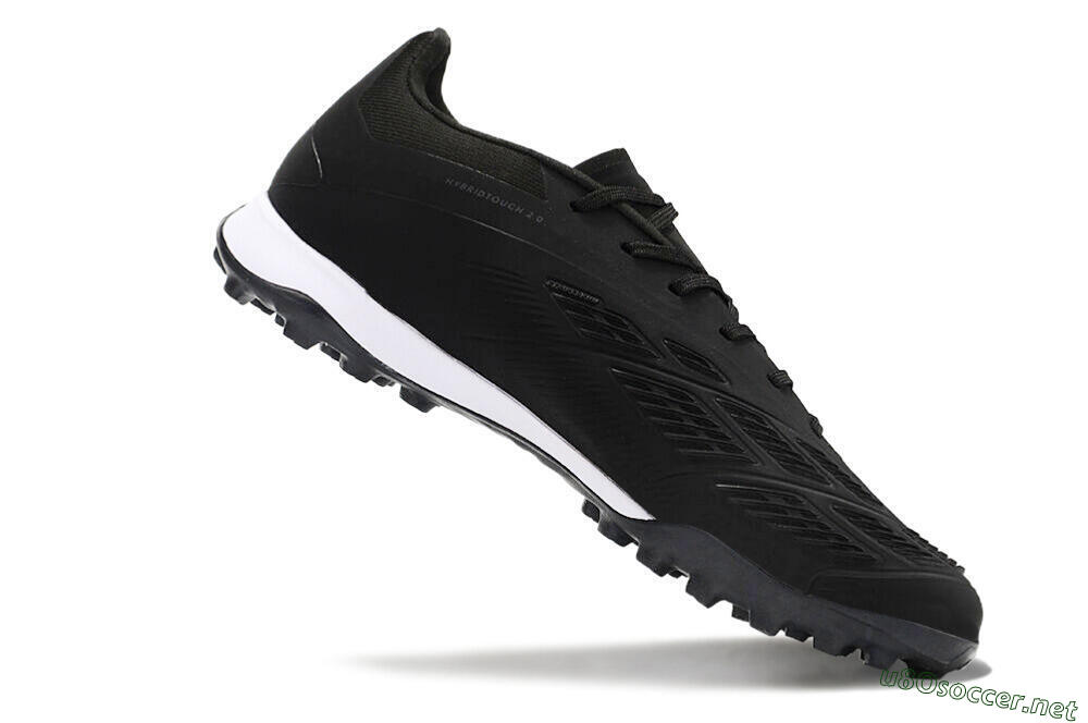 Men's Adidas Predator 24 Elite TF Football Shoes - Black/White 4