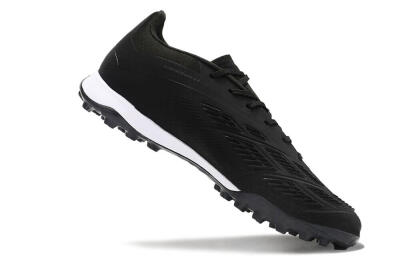Men's Adidas Predator 24 Elite TF Football Shoes - Black/White