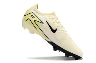 Men's Nike Air Zoom Mercurial Vapor 16 Elite FG Football Boots - Beige/Black/Yellow