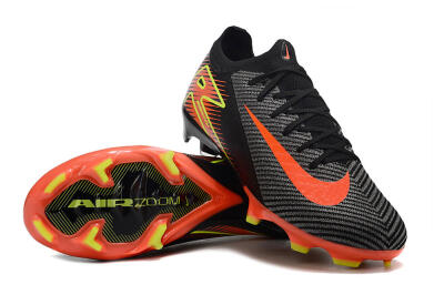 Men's Nike Air Zoom Mercurial Vapor 16 Elite FG Football Boots - Black/Red/Yellow