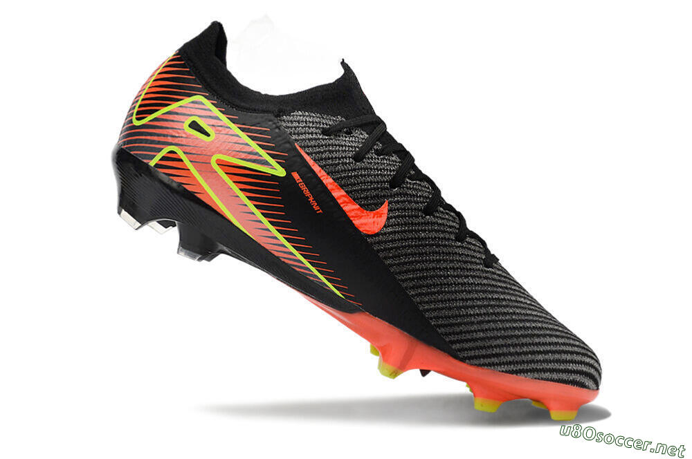 Men's Nike Air Zoom Mercurial Vapor 16 Elite FG Football Boots - Black/Red/Yellow 4