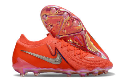 Men's Nike Phantom Luna Elite AG Football Boots - Red/Silver/Gold