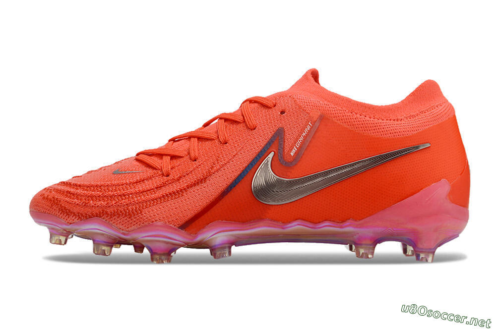 Men's Nike Phantom Luna Elite AG Football Boots - Red/Silver/Gold 0