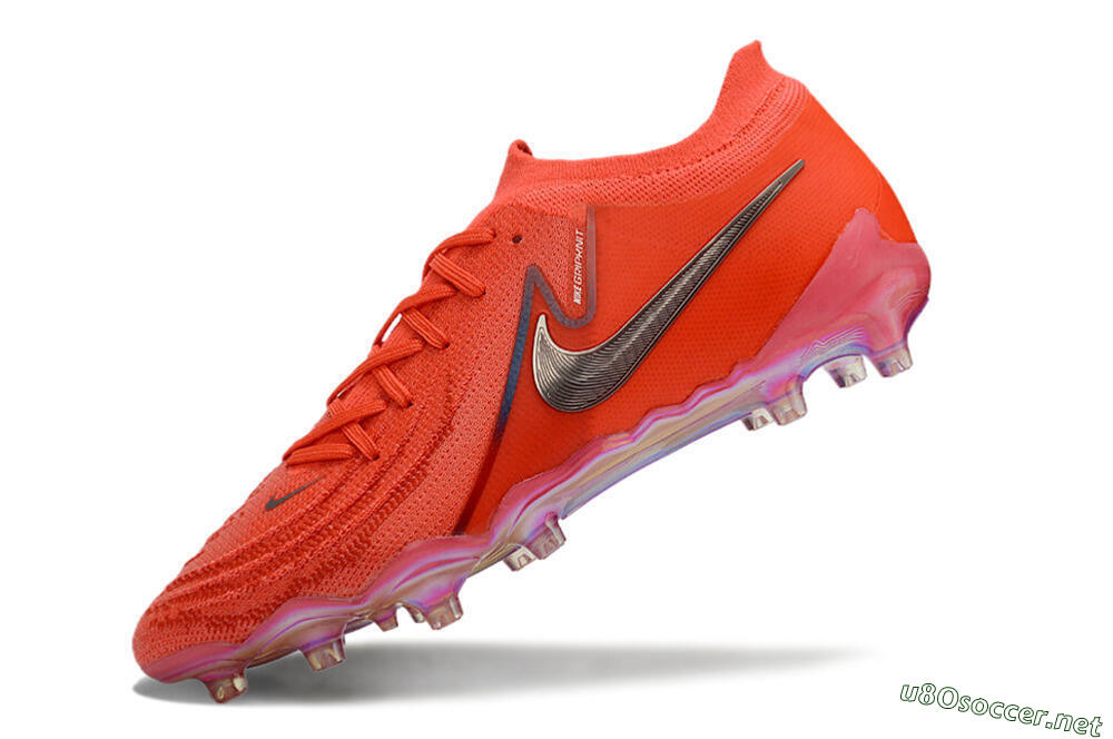Men's Nike Phantom Luna Elite AG Football Boots - Red/Silver/Gold 5