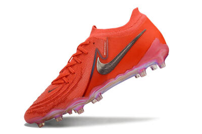 Men's Nike Phantom Luna Elite AG Football Boots - Red/Silver/Gold